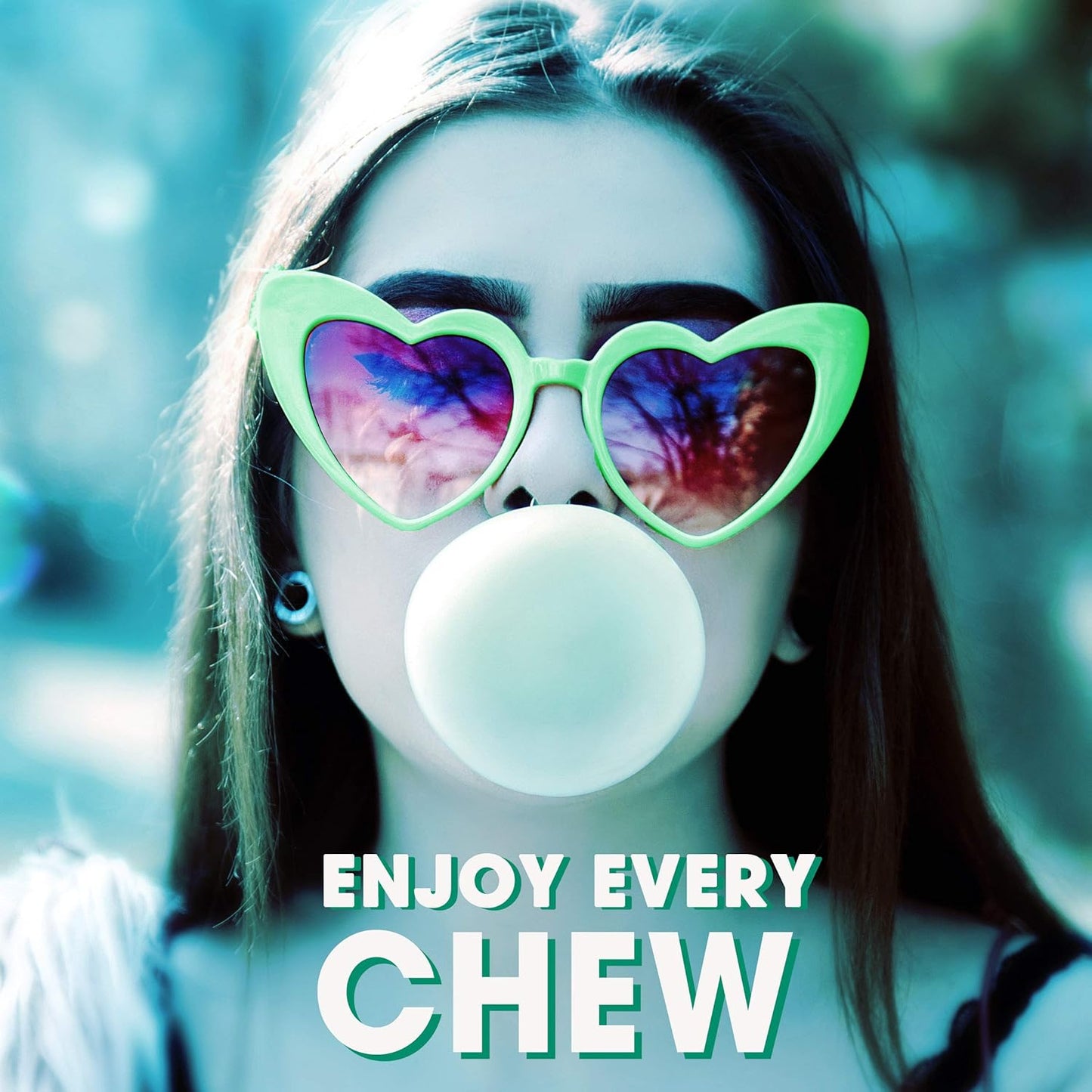 Sugar Free Gum, Mint Bliss Flavor, 60 Packs (840 Pieces Total)