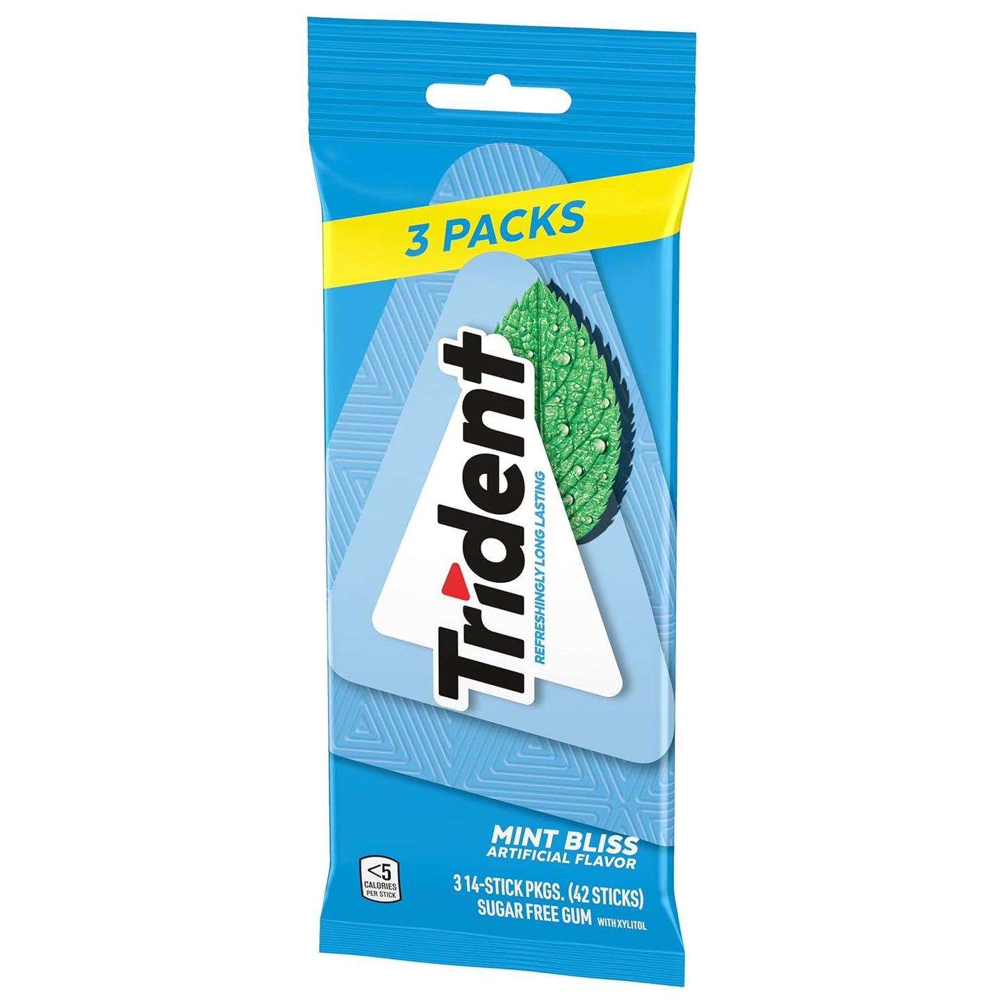 Sugar Free Gum, Mint Bliss Flavor, 60 Packs (840 Pieces Total)