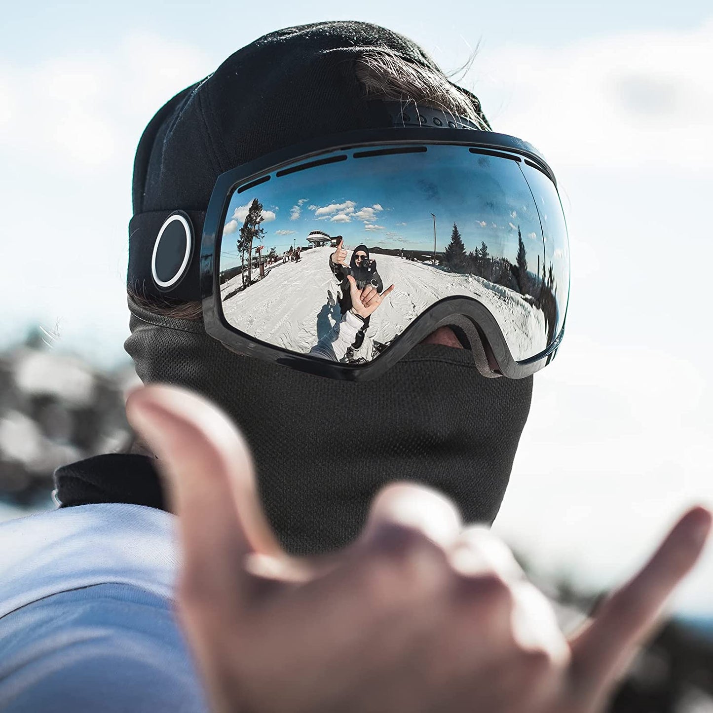 Ski Mask for Men Women, Balaclava Face Mask, Shiesty Mask UV Protector Lightweight for Motorcycle Snowboard