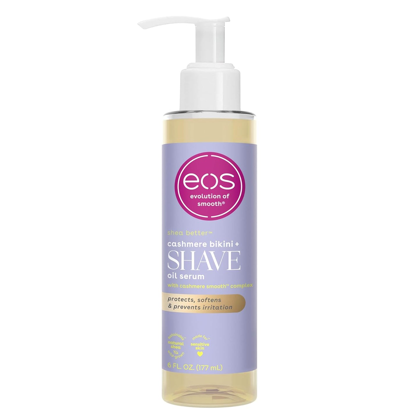 Cashmere Skin Collection Shave Oil- Vanilla Cashmere Scented, Entire Bikini Area-Approved, 6 Fl Oz