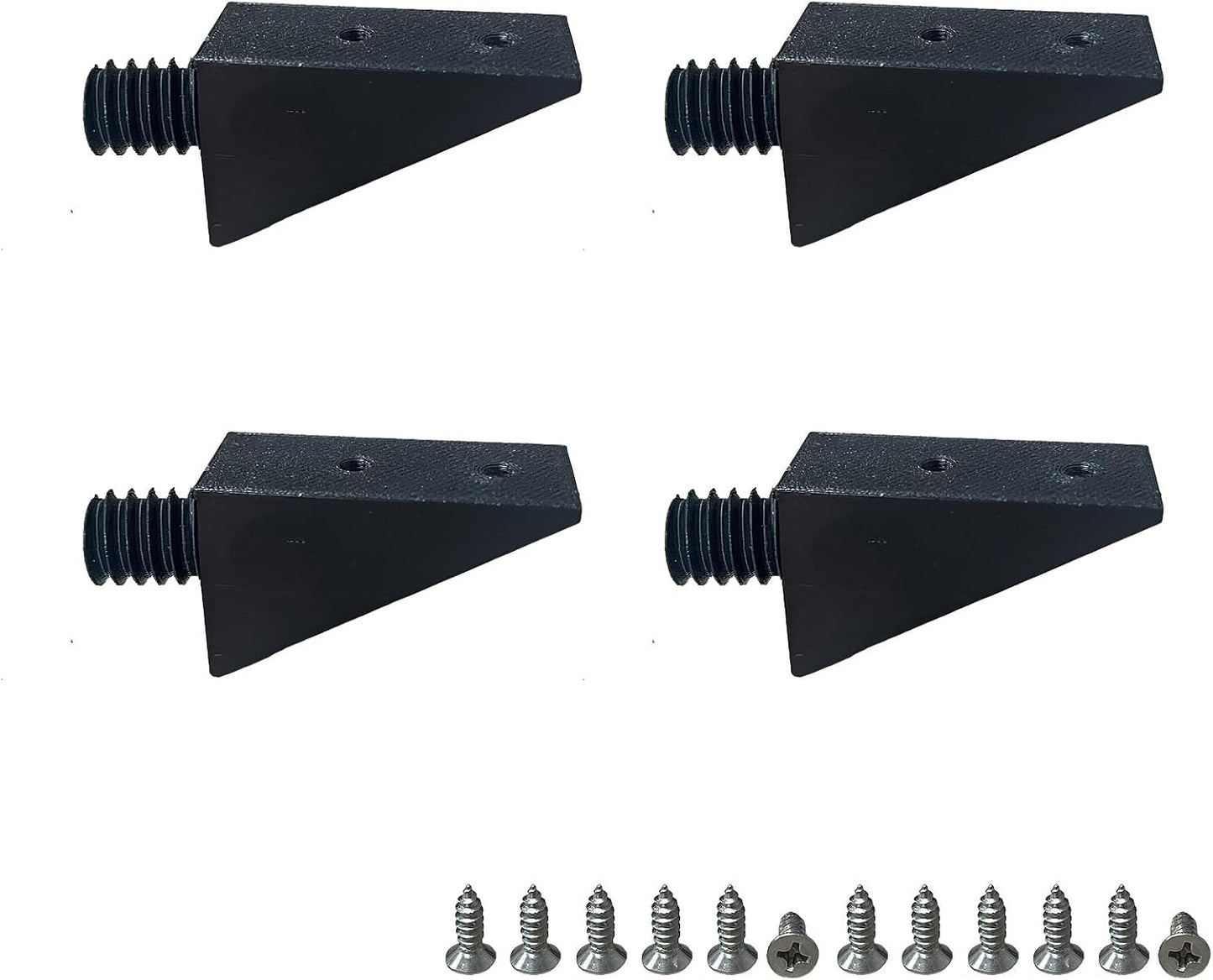 Shelf Brackets Compatible with Suncast Sheds, Craftsman Shed, 4 Pack, Brackets Only, (Screws Included)