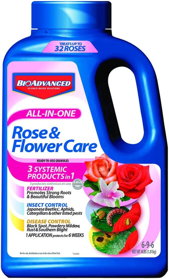 All-In-One Rose and Flower Care, Granules, 4 Lb