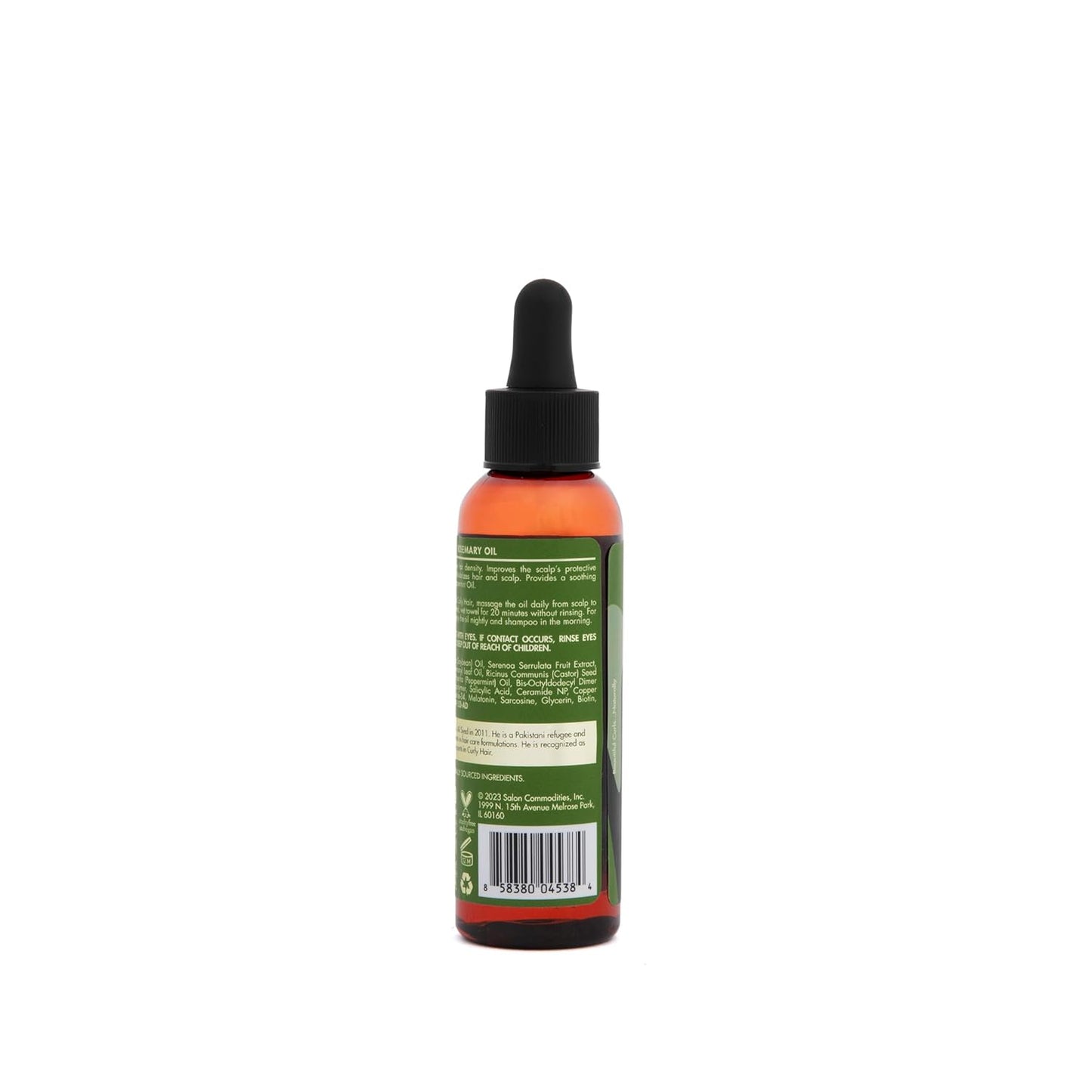 Rosemary Oil for Hair Growth - 2 Oz - with Melatonin & Biotin - Vegan & Cruelty Free