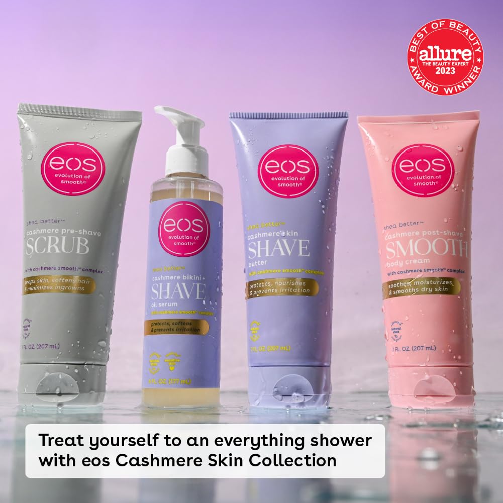 Cashmere Skin Collection Shave Oil- Vanilla Cashmere Scented, Entire Bikini Area-Approved, 6 Fl Oz