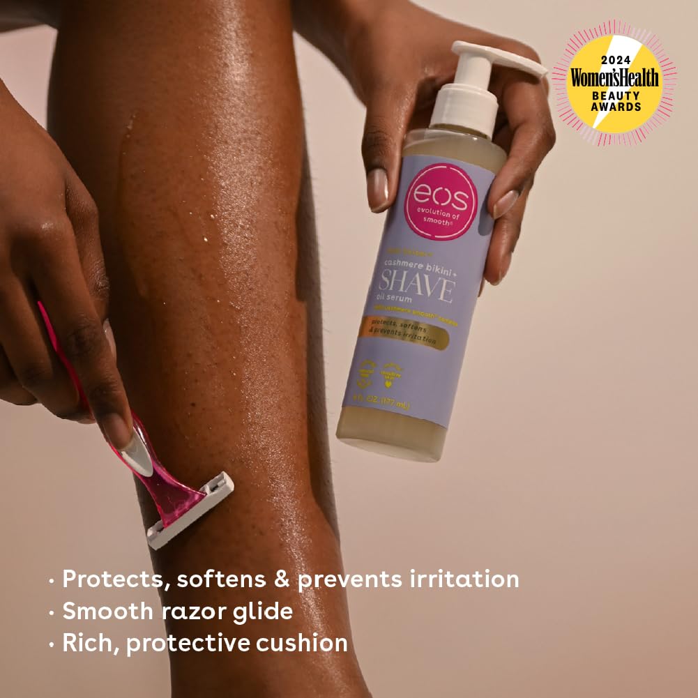 Cashmere Skin Collection Shave Oil- Vanilla Cashmere Scented, Entire Bikini Area-Approved, 6 Fl Oz