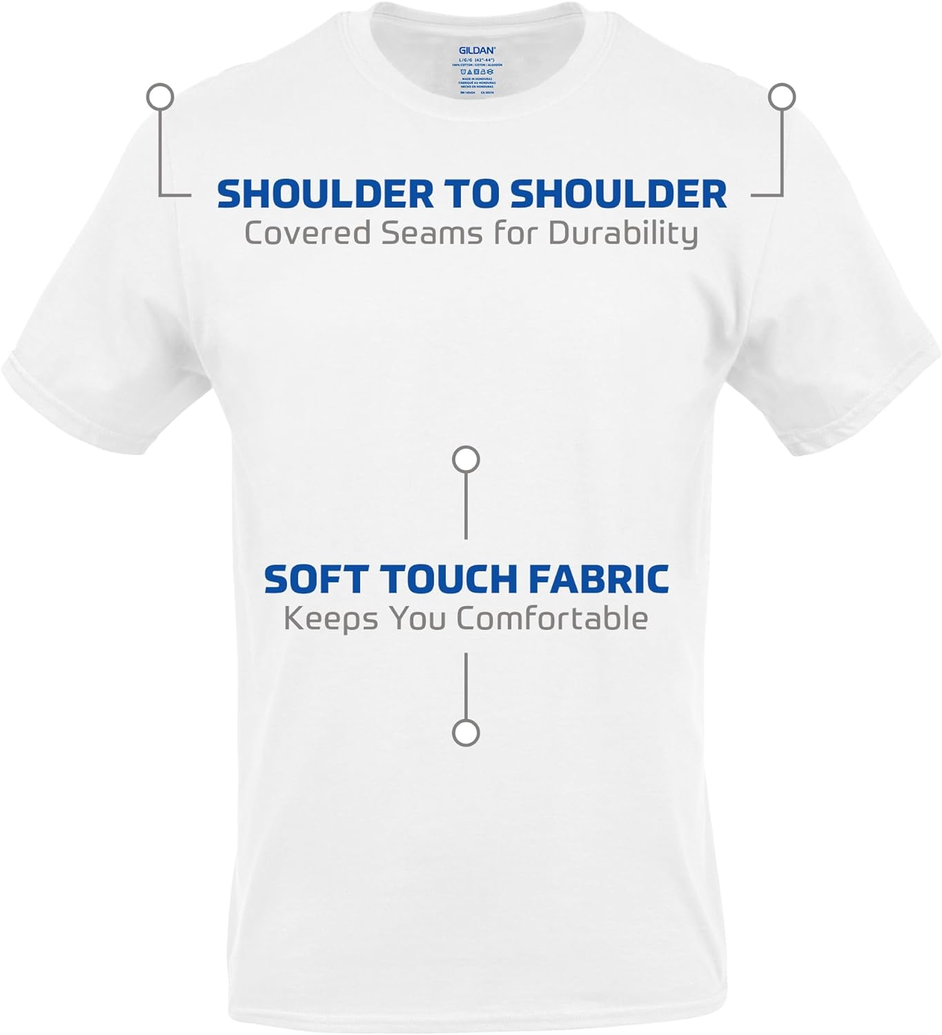 Men'S Crew T-Shirts, Multipack, Style G1100