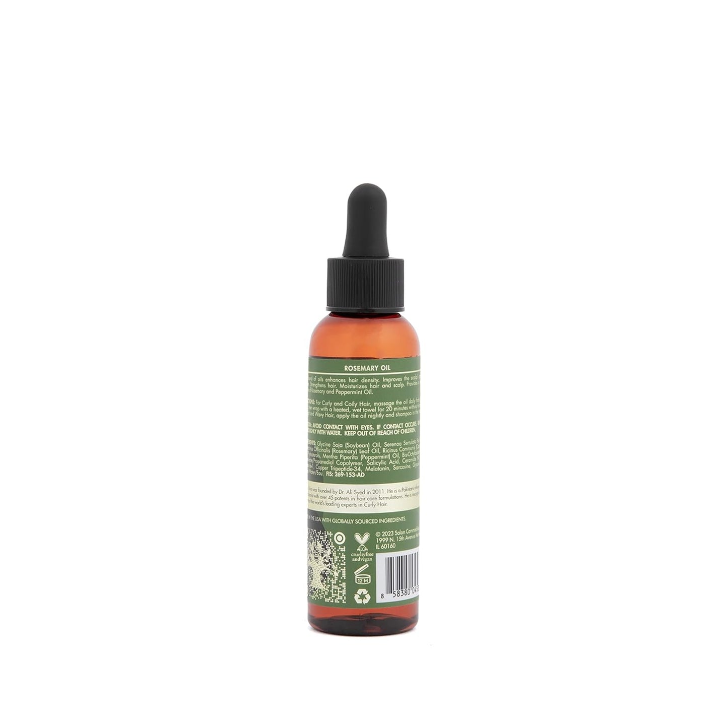Rosemary Oil for Hair Growth - 2 Oz - with Melatonin & Biotin - Vegan & Cruelty Free