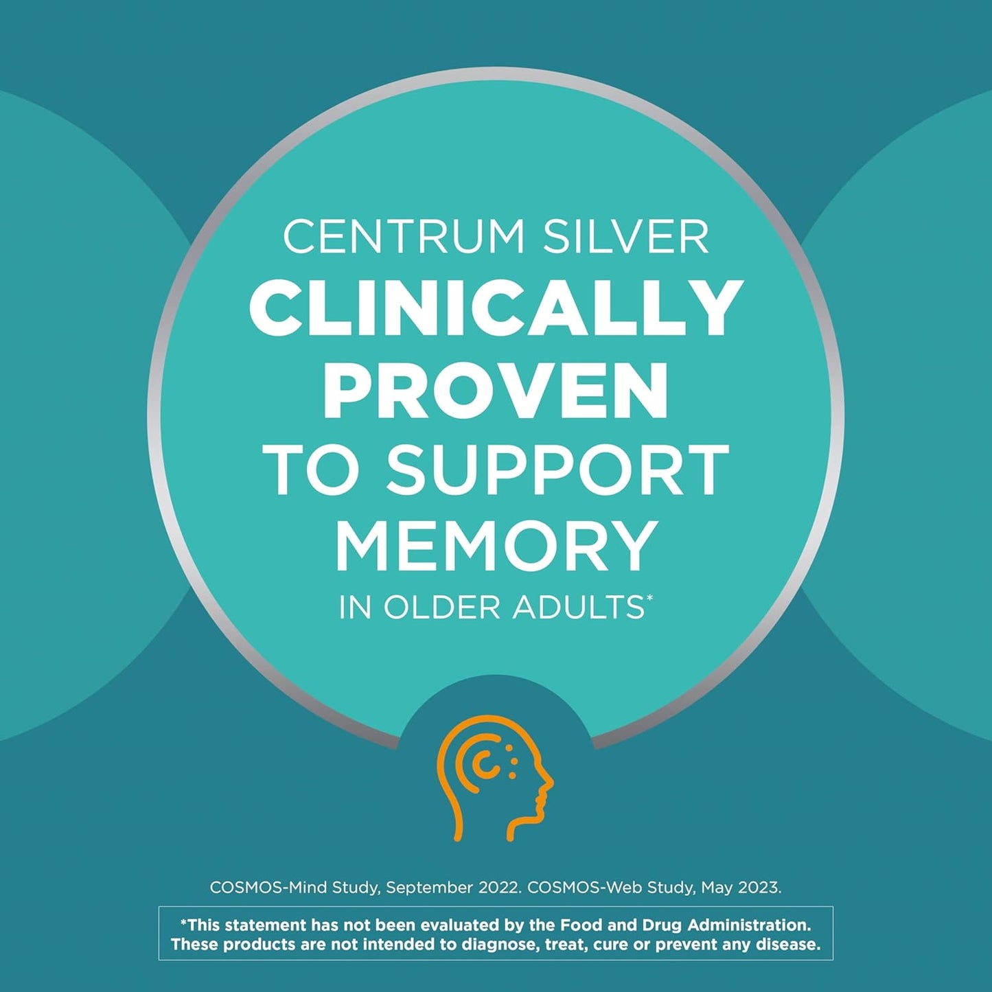 Silver Women'S Multivitamin for Women 50 Plus, Multivitamin/Multimineral Supplement with Vitamin D3, B Vitamins, Non-Gmo Ingredients, Supports Memory and Cognition in Older Adults - 200 Ct