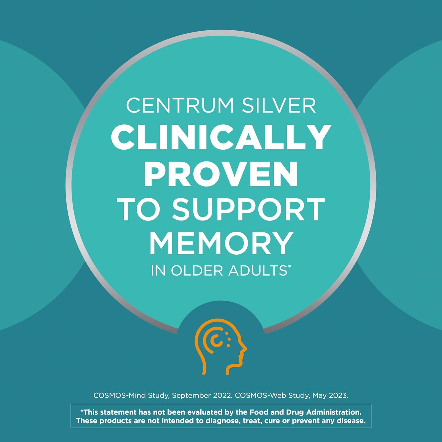 Silver Women'S Multivitamin for Women 50 Plus, Multivitamin/Multimineral Supplement with Vitamin D3, B Vitamins, Non-Gmo Ingredients, Supports Memory and Cognition in Older Adults - 200 Ct