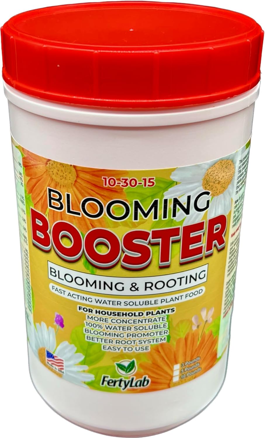 Bloom Booster and Yield Enhancer for Plants - Big and Healthy Flower - Hydroponic Grade Raw Materials - Flower Booster with Micronutrients - Super Concentrated - Increase Flowering and Fruits.