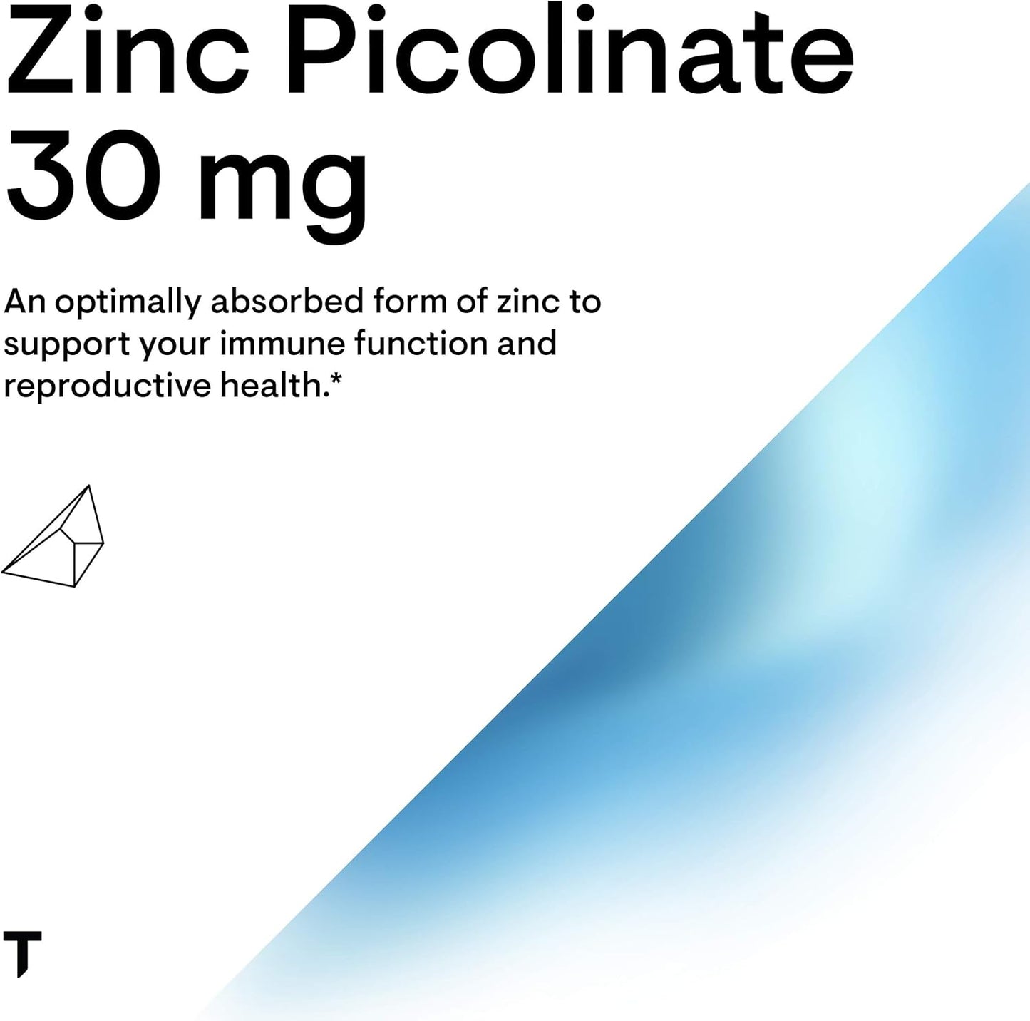 Zinc Picolinate 30 Mg - Well-Absorbed Zinc Supplement for Growth and Immune Function - 180 Capsules