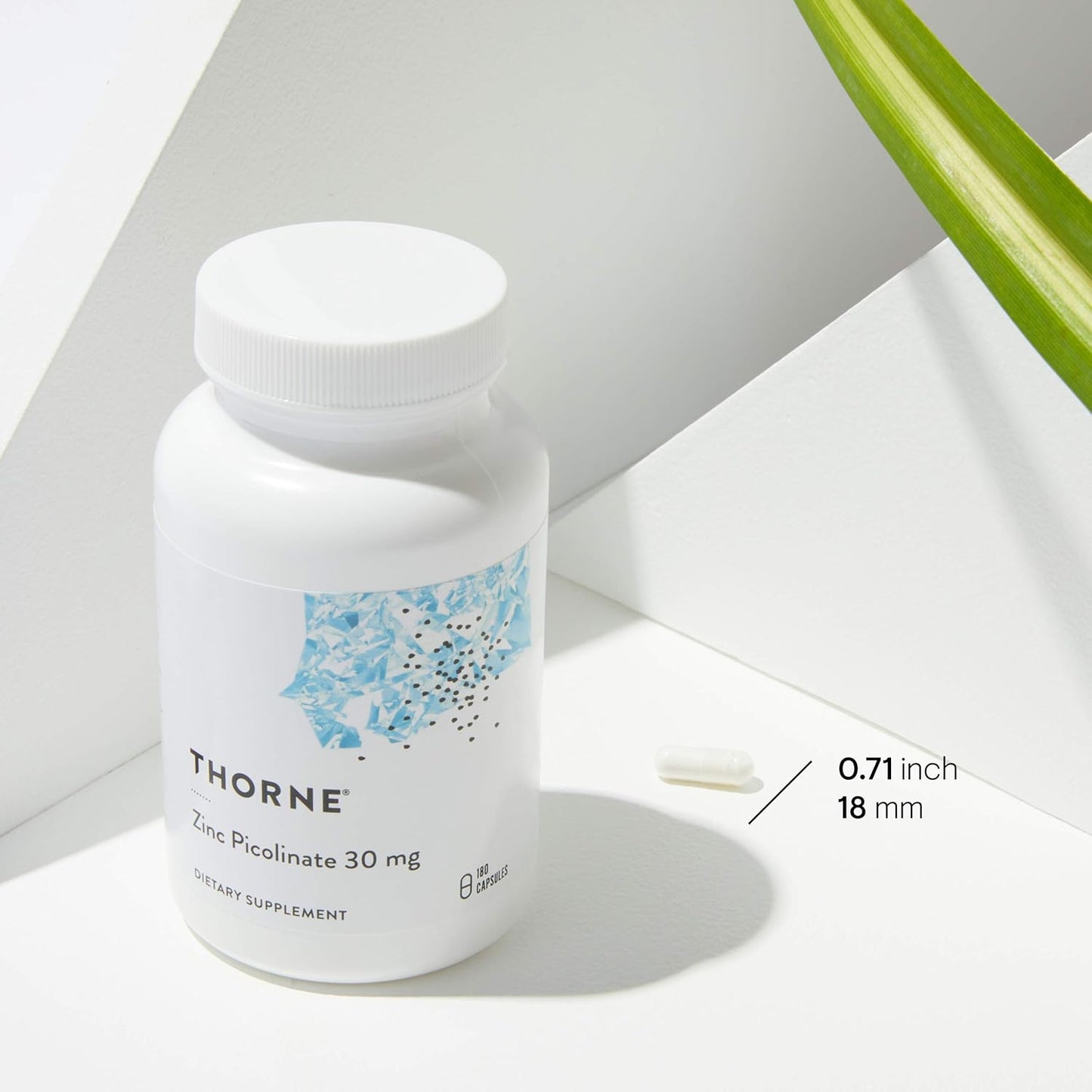 Zinc Picolinate 30 Mg - Well-Absorbed Zinc Supplement for Growth and Immune Function - 180 Capsules