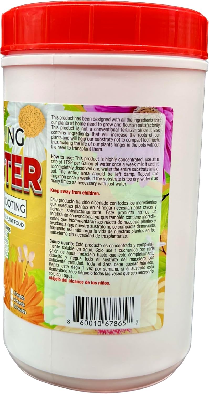 Bloom Booster and Yield Enhancer for Plants - Big and Healthy Flower - Hydroponic Grade Raw Materials - Flower Booster with Micronutrients - Super Concentrated - Increase Flowering and Fruits.