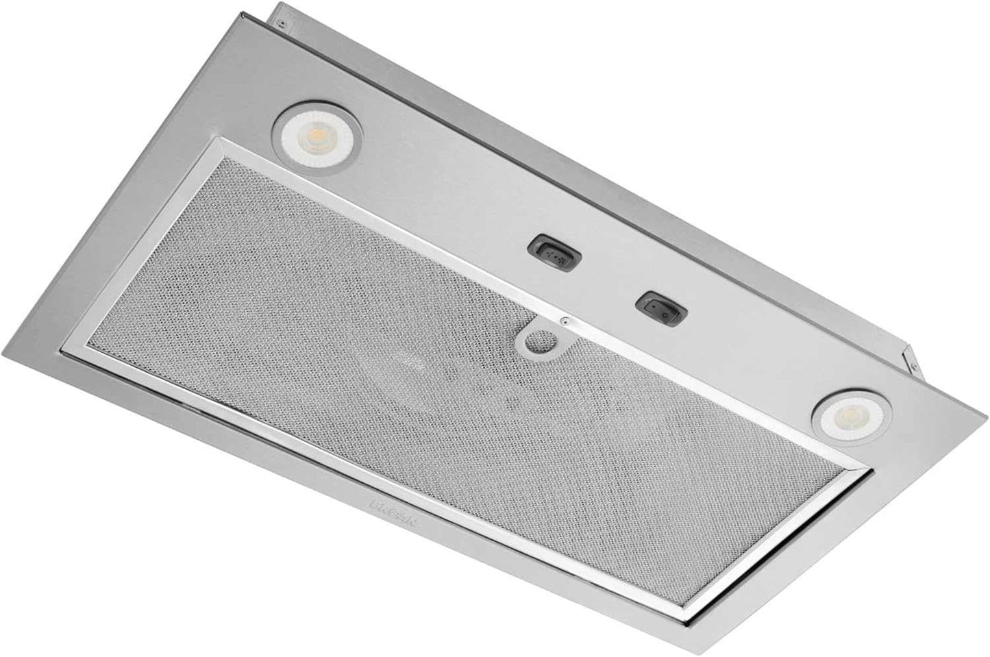 PM300SS Custom Power Pack Range Hood Insert with 2-Speed Exhaust Fan and Light, 300 Max Blower CFM, Stainless Steel, 21-Inch Built