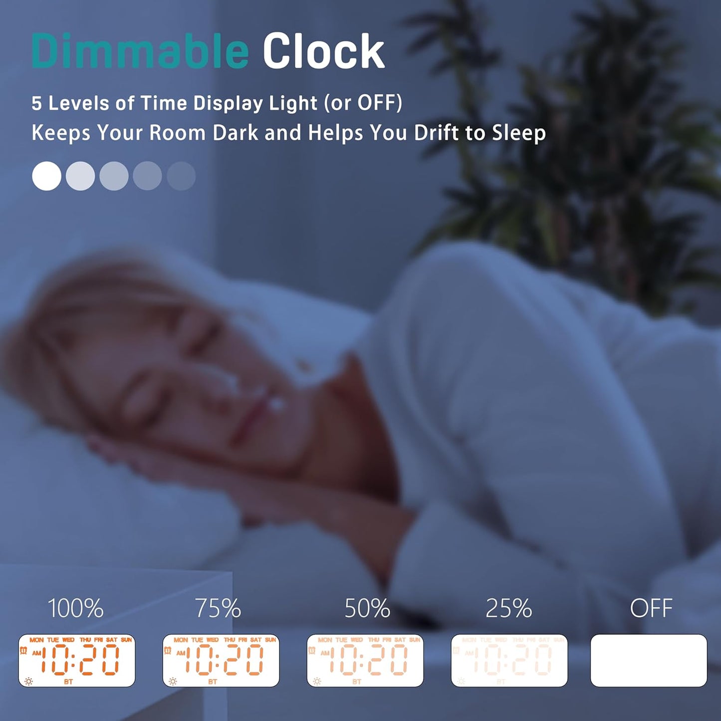 Sound Machine White Noise Machine with 25 Soothing Sounds, 17 Nightlights, 5W Bluetooth Speaker, Sleep Timer, Wake up Light Sunrise Alarm Clock for Bedrooms, Ideal Gift for Baby, Kids, Adults, Seniors
