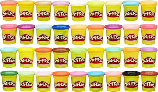 Modeling Compound 36-Pack Case of Colors, Non-Toxic, 3 Oz Cans of Assort. Colors, Back to School Classroom Supplies, Preschool Toys, Ages 2+ (Amazon Exclusive)
