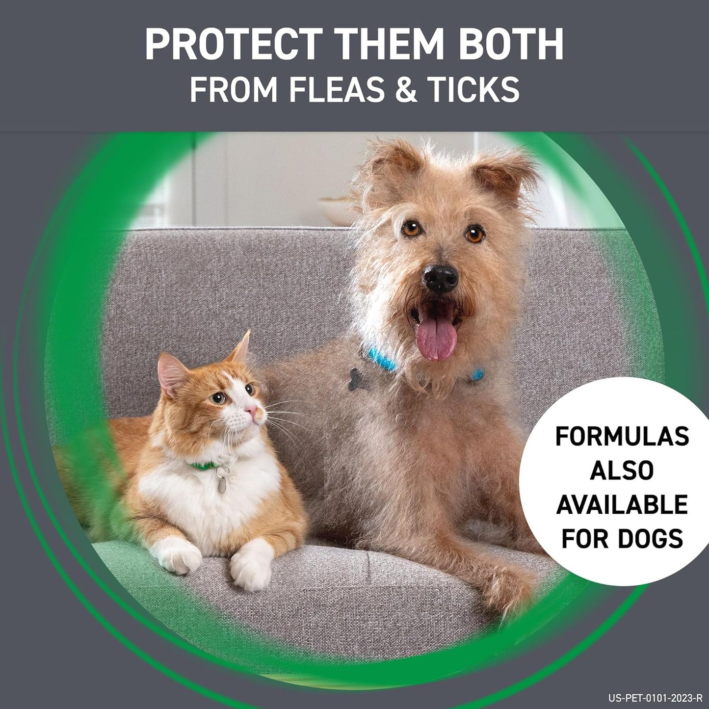 plus Flea and Tick Treatment for Cats over 1.5 Lbs. 3 Treatments