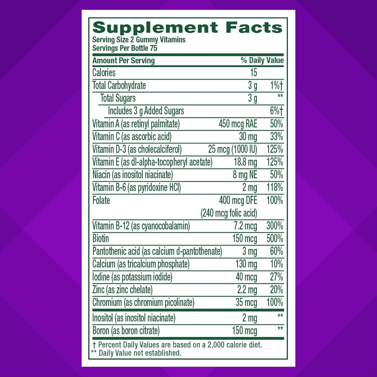 Womens Multivitamin Gummies, Berry Flavored Daily Vitamins for Women with Vitamins A,C,D,E,B-6 and B-12, America’S Number 1 Gummy Vitamin Brand, 75 Days Supply, 150 Count (Package May Vary)