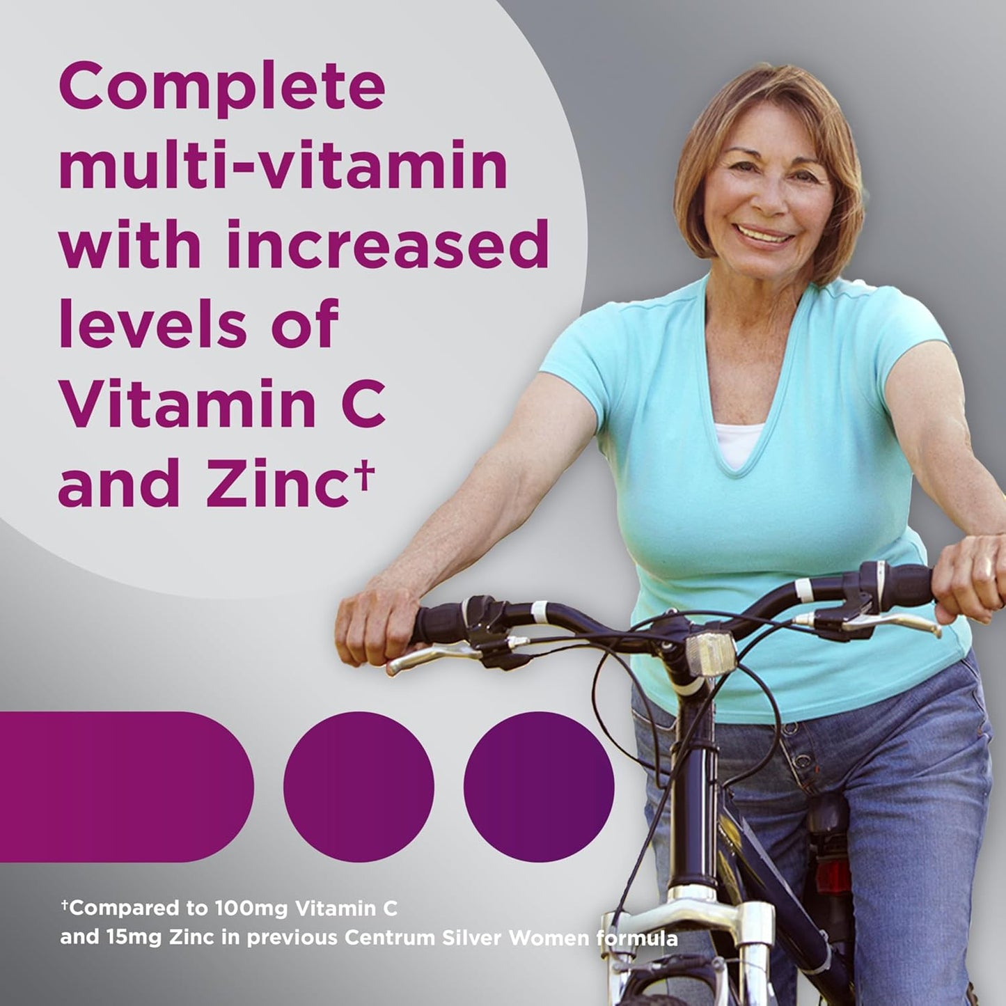 Silver Women'S Multivitamin for Women 50 Plus, Multivitamin/Multimineral Supplement with Vitamin D3, B Vitamins, Non-Gmo Ingredients, Supports Memory and Cognition in Older Adults - 200 Ct