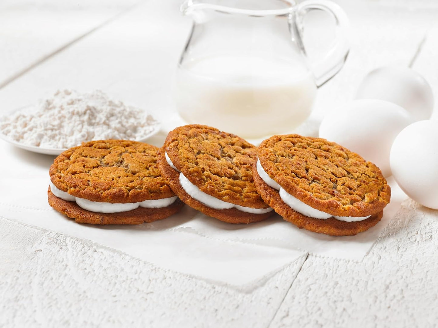 Oatmeal Crème Pies, 12 Individually Wrapped Sandwich Cookies, 16.2 OZ Box