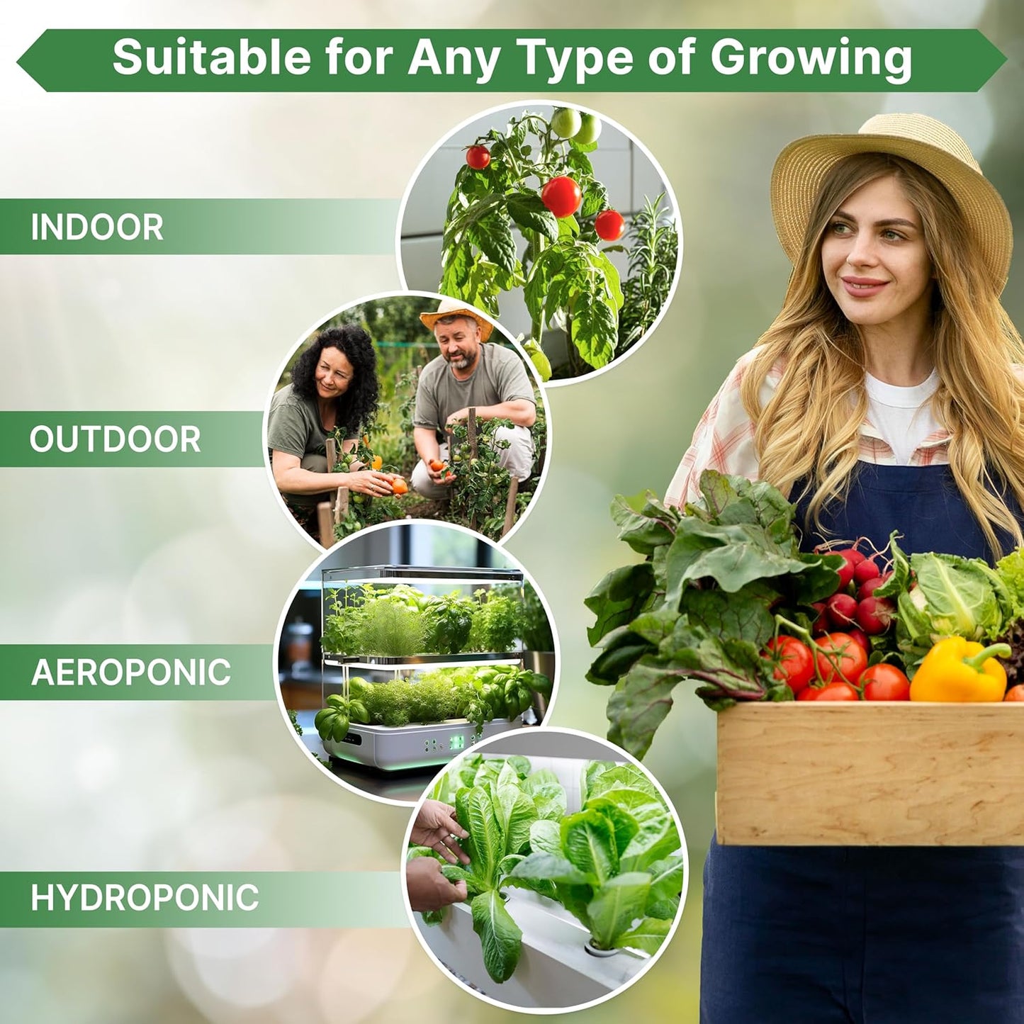 25 Winter Vegetable & Greens Garden Seeds Variety Pack - 27,675+ Non-Gmo Heirloom Seeds for Outdoors & Indoor Home Gardening, Including Broccoli, Beet, Carrot, Collard, Lettuce, Radish, Spinach, Pea