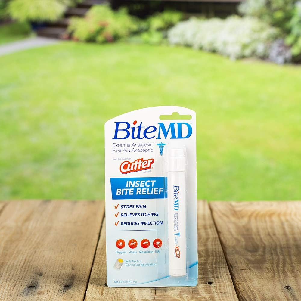 Bitemd Insect Bite Relief Stick, Analgesic and Antiseptic 0.5 Fl Oz (Pack of 1)