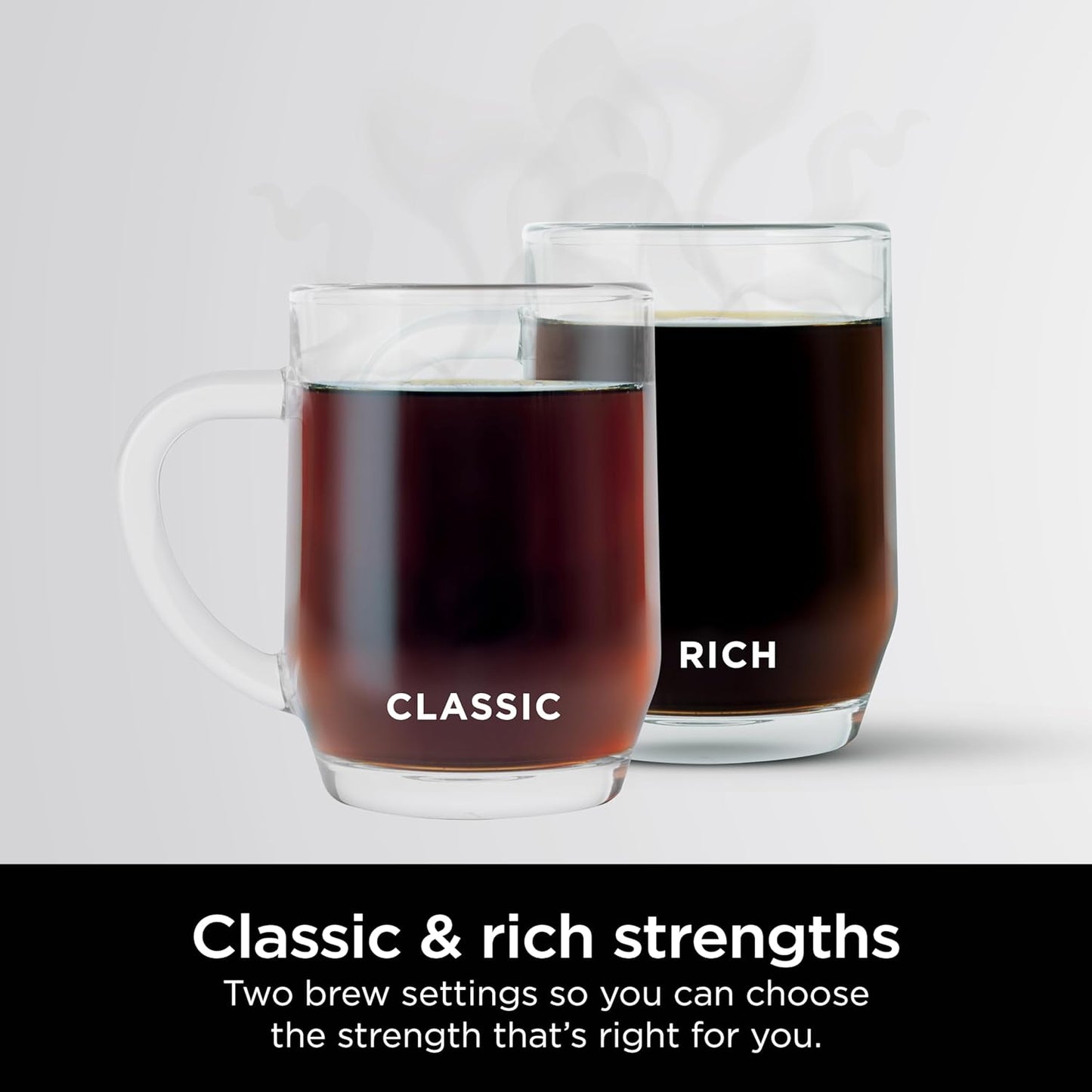 12-Cup Programmable Coffee Brewer, 2 Brew Styles, Adjustable Warm Plate, 60Oz Water Reservoir, Delay Brew - Black/Stainless Steel