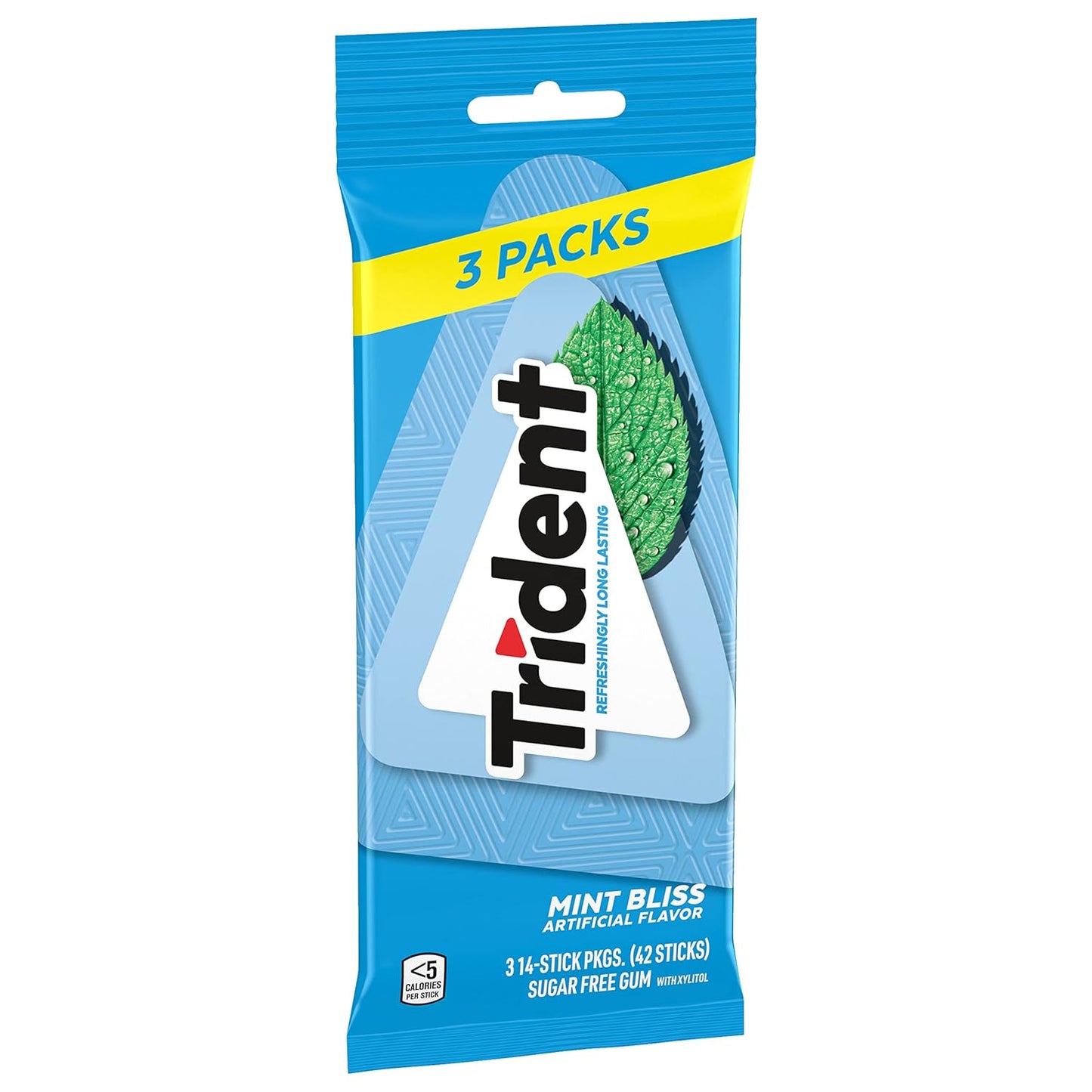 Sugar Free Gum, Mint Bliss Flavor, 60 Packs (840 Pieces Total)