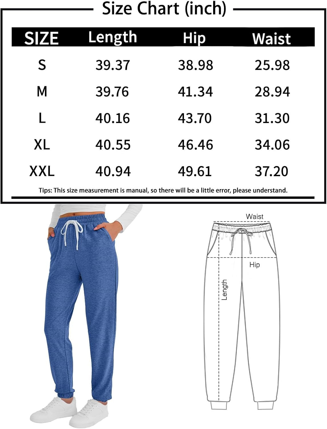 Baggy Sweatpants for Women with Pockets-Lounge Womens Pajams Pants-Womens Running Joggers Fall Clothes Outfits 2024