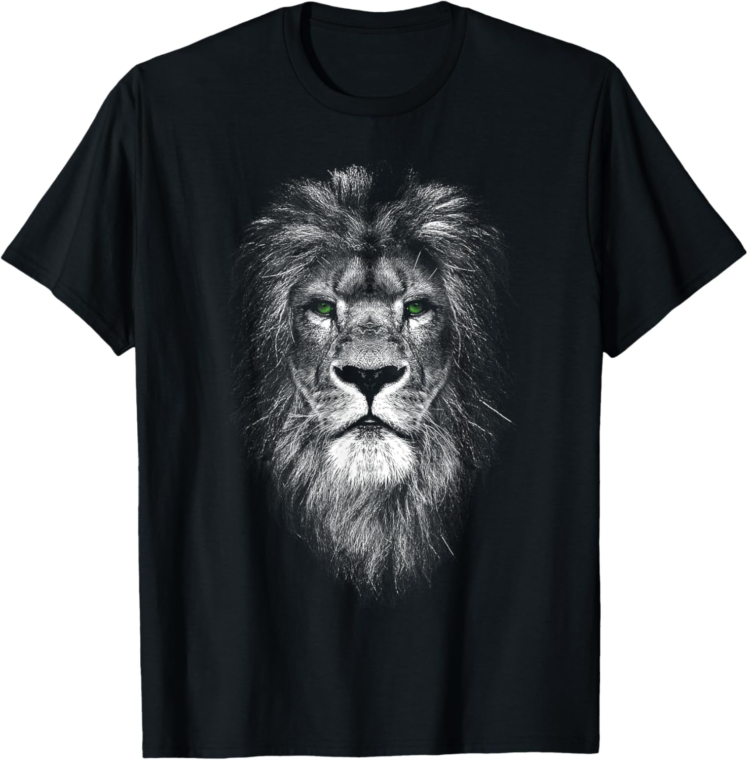 Cool Lion with Green Eyes T-Shirt