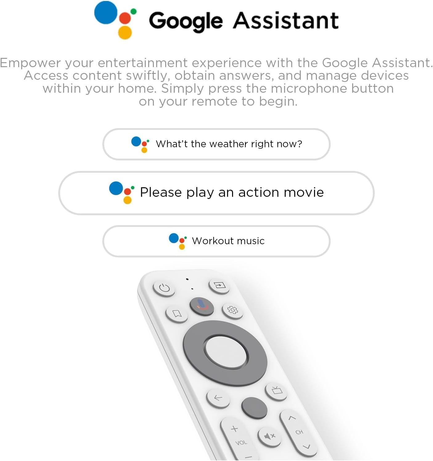 Android 11.0 TV Box, KP1 Google Certified TV Box(4K) 2GB RAM 32GB ROM with Voice Search- Support Chromecast and Dolby Audio, Bluetooth5.0 Smart Box 2024(White)