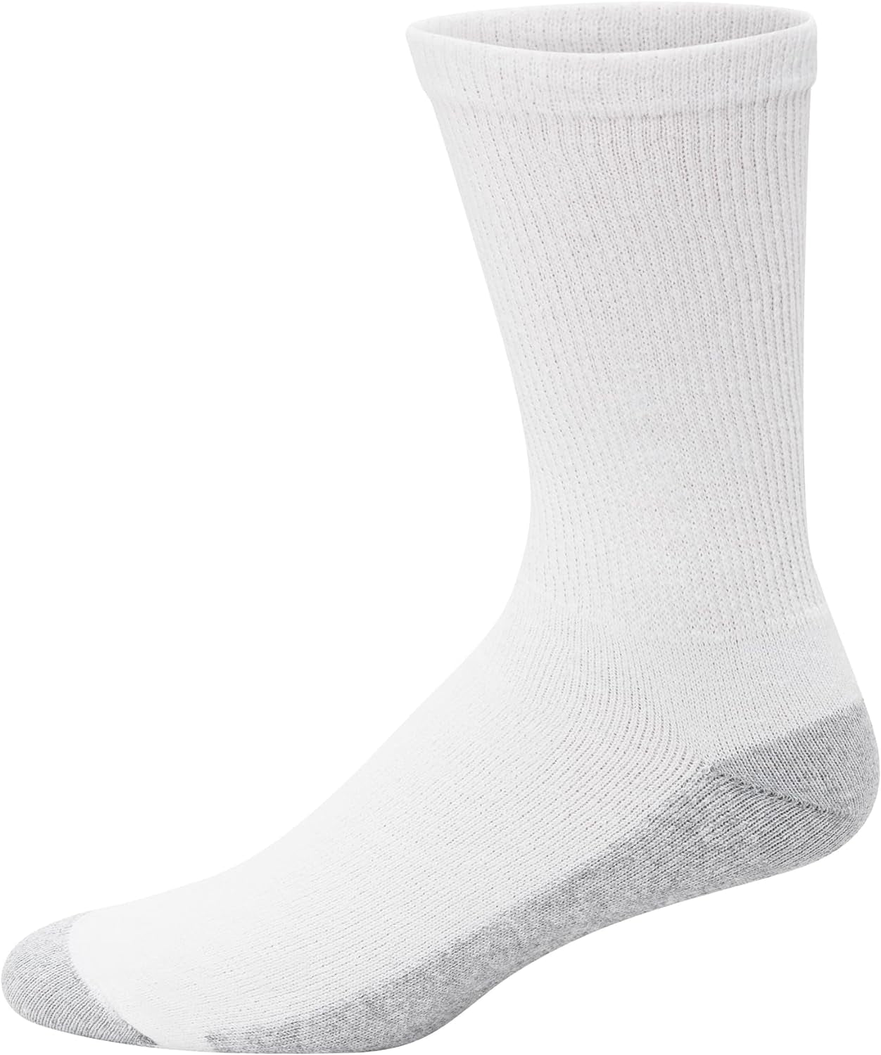 Men'S Double Tough Crew Socks, 12-Pair Pack