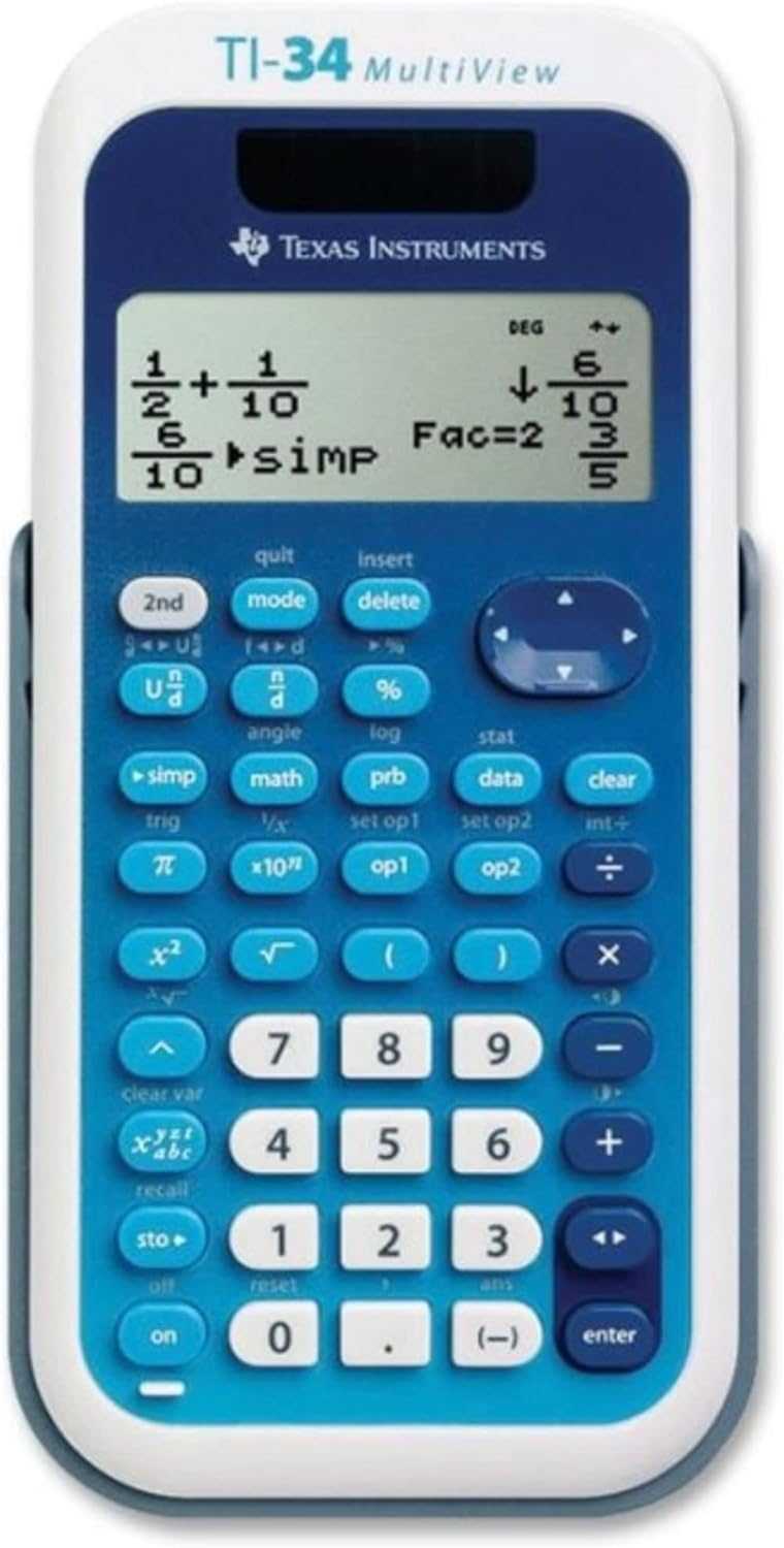 TI-34 Multiview Scientific Calculator