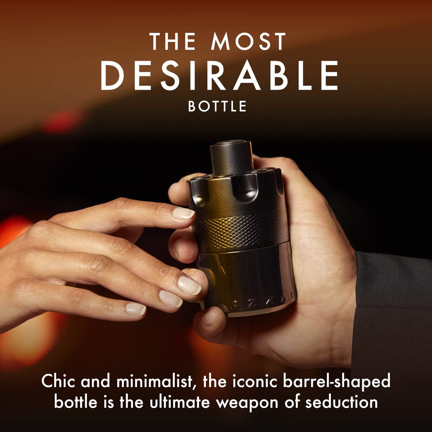 Most Wanted Intense Eau De Parfum - Woody and Seductive Men's Fragrance - Fougère, Ambery, and Spicy Notes for Date Night - Long-Lasting Luxury Perfume for Men