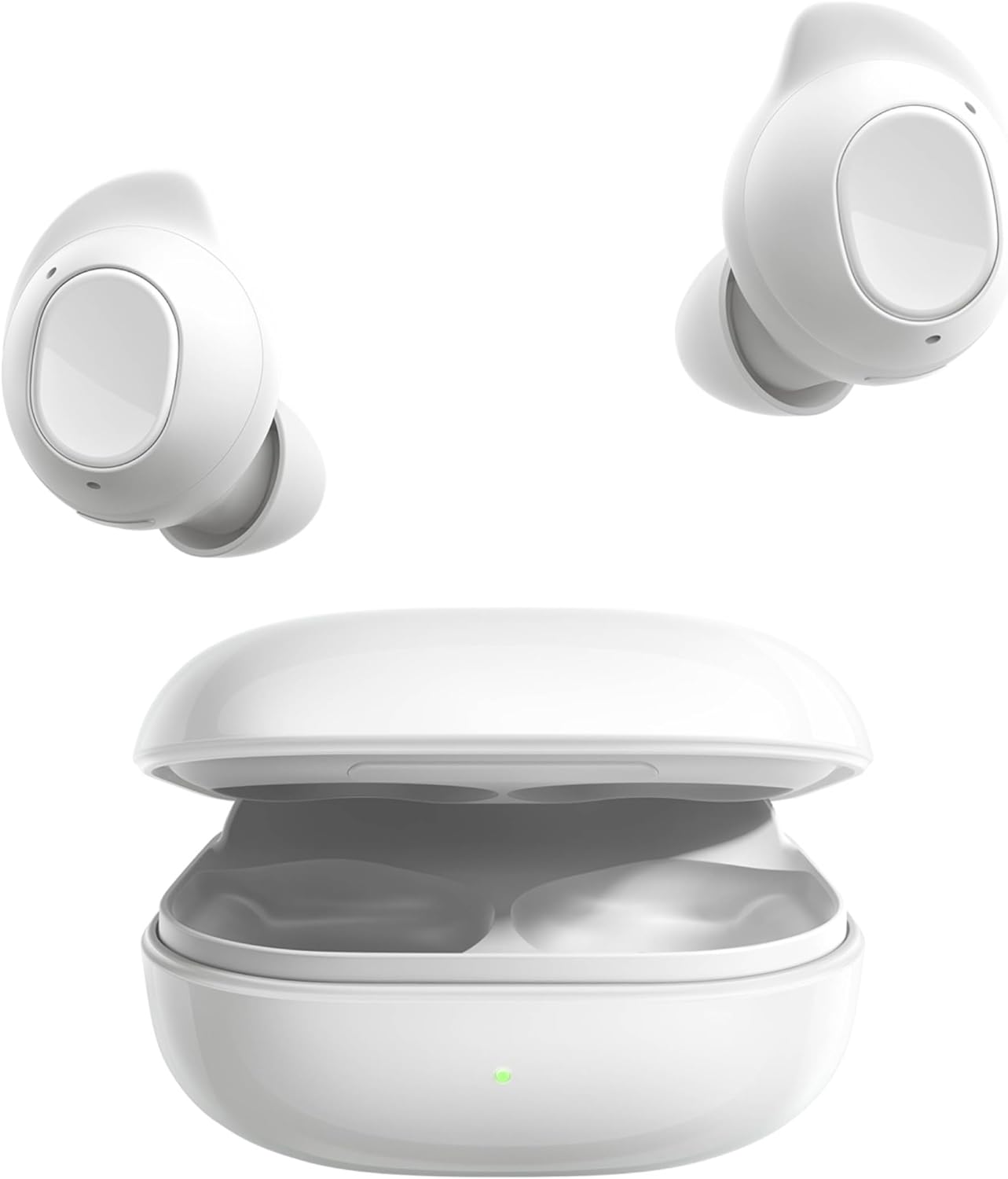 Galaxy Buds FE True Wireless Bluetooth Earbuds, Comfort and Secure in Ear Fit, Auto Switch Audio, Touch Control, Built-In Voice Assistant, White [US Version, 1Yr Manufacturer Warranty]