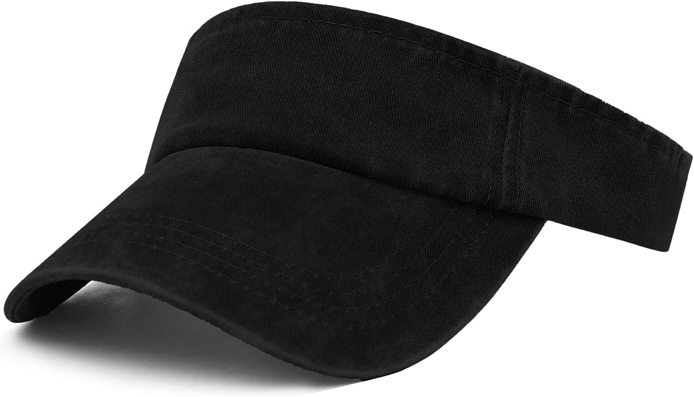 Sport Sun Visor Hats Adjustable Empty Top Baseball Cap Cotton Ball Caps for Women and Men