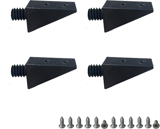 Shelf Brackets Compatible with Suncast Sheds, Craftsman Shed, 4 Pack, Brackets Only, (Screws Included）