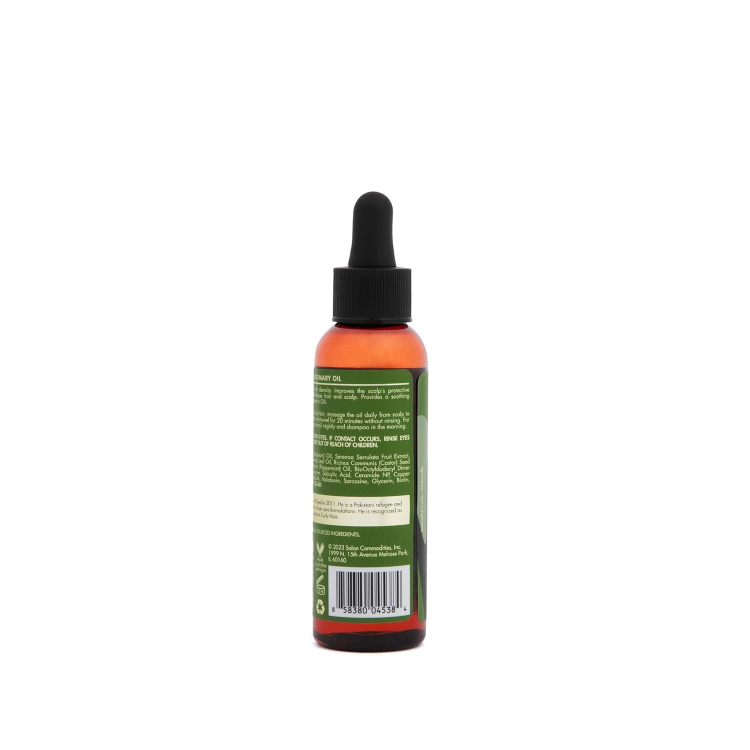 Rosemary Oil for Hair Growth - 2 Oz - with Melatonin & Biotin - Vegan & Cruelty Free