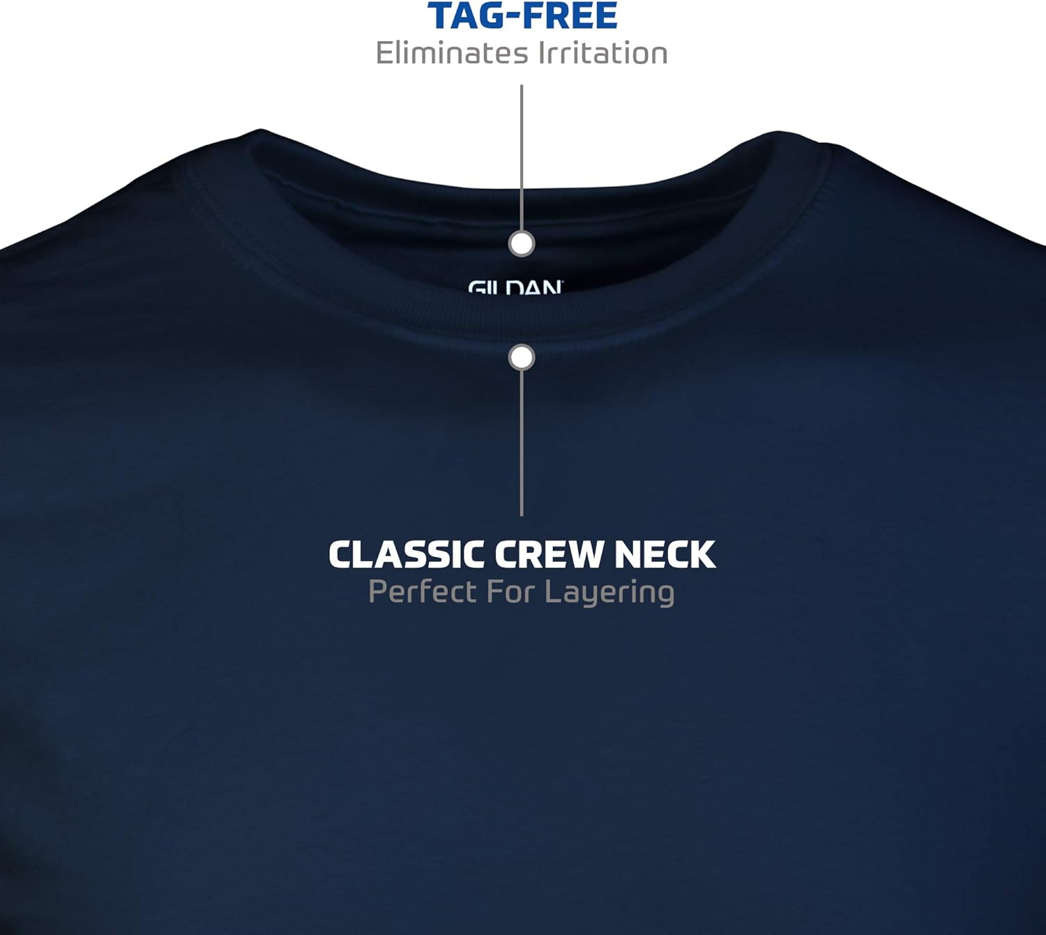 Men'S Crew T-Shirts, Multipack, Style G1100