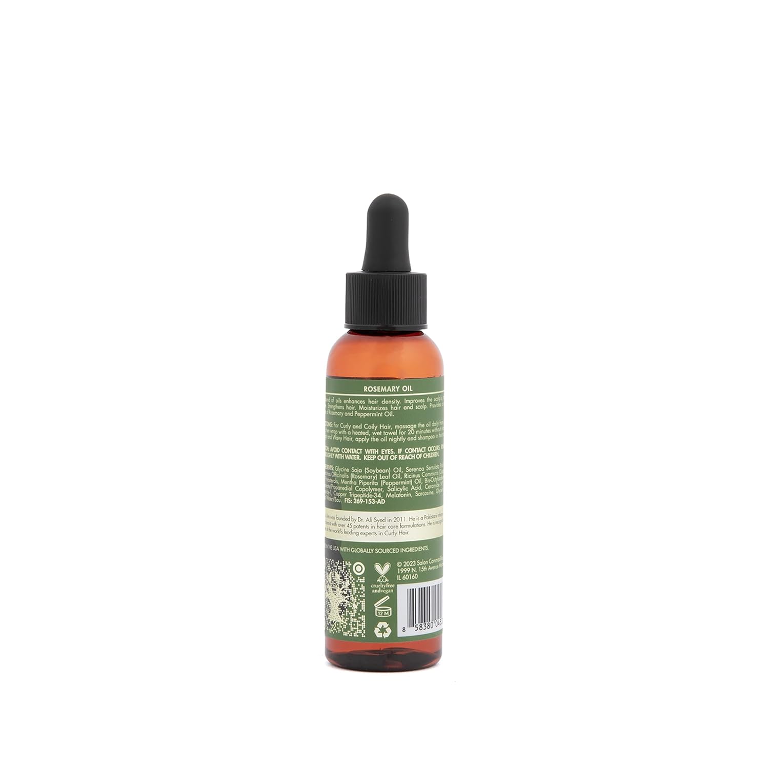 Rosemary Oil for Hair Growth - 2 Oz - with Melatonin & Biotin - Vegan & Cruelty Free