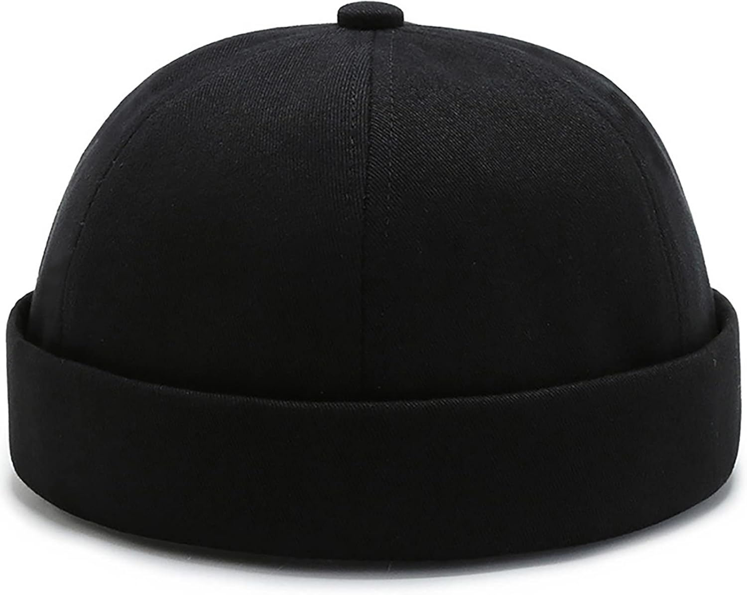 Cotton Adjustable Brimless Docker Cap - Casual Sailor Skullcap Beanie Hat