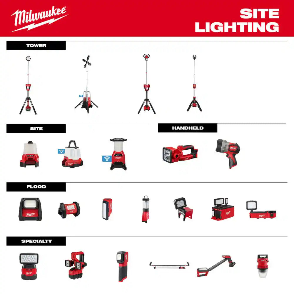 M18 GEN-2 18-Volt Lithium-Ion Cordless 4000 Lumens ROVER LED AC/DC Flood Light (Tool-Only)