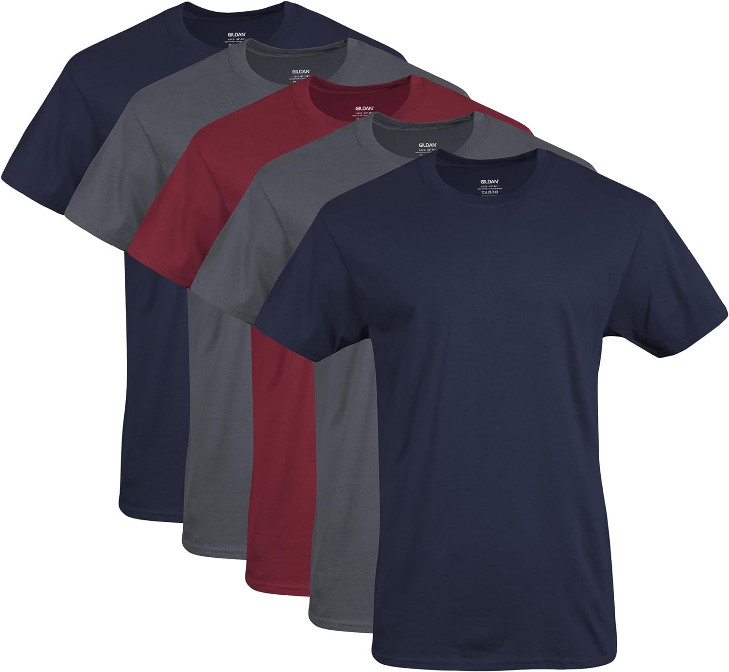 Men'S Crew T-Shirts, Multipack, Style G1100