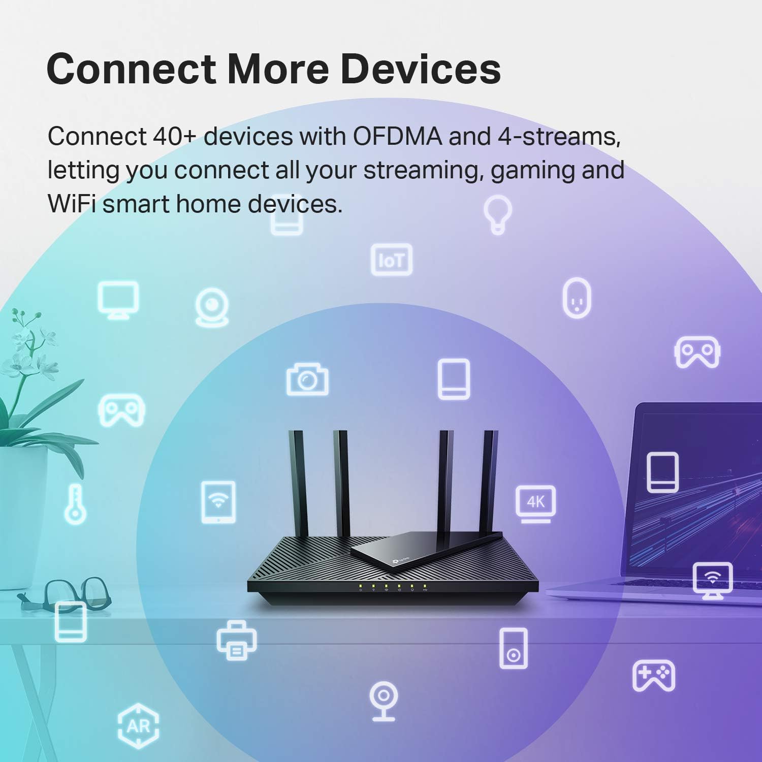 Dual-Band WiFi 6 Internet Route