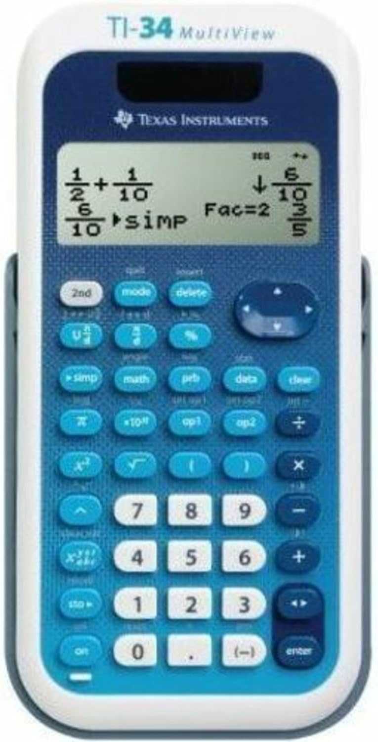 TI-34 Multiview Scientific Calculator