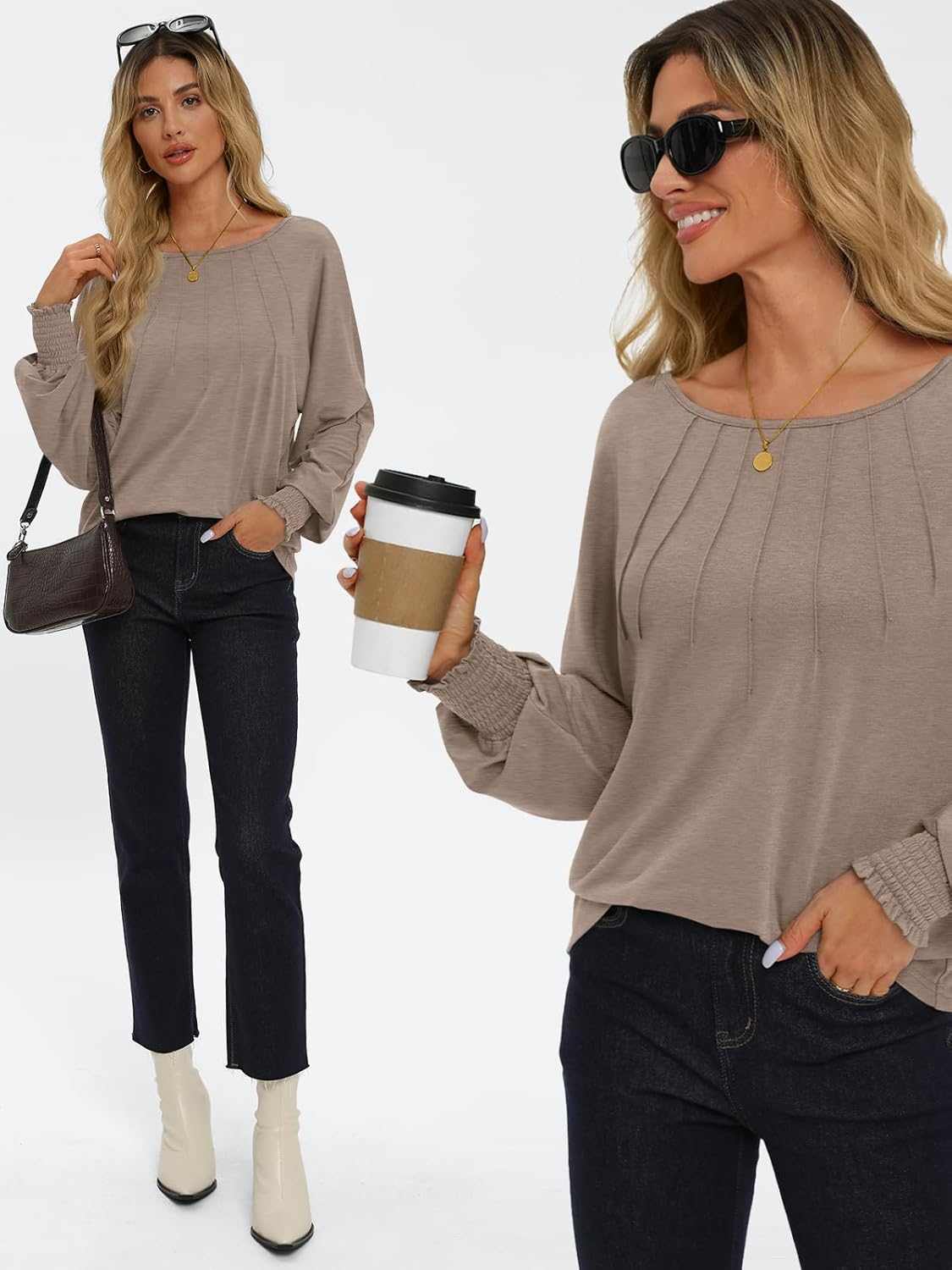 Women's Fall Fashion Long Sleeve Shirts