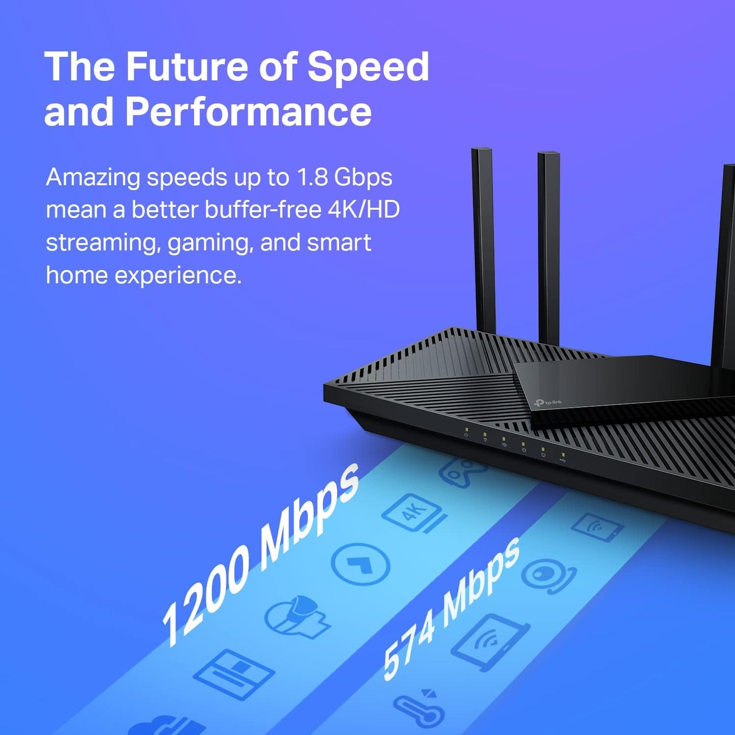 Dual-Band WiFi 6 Internet Route