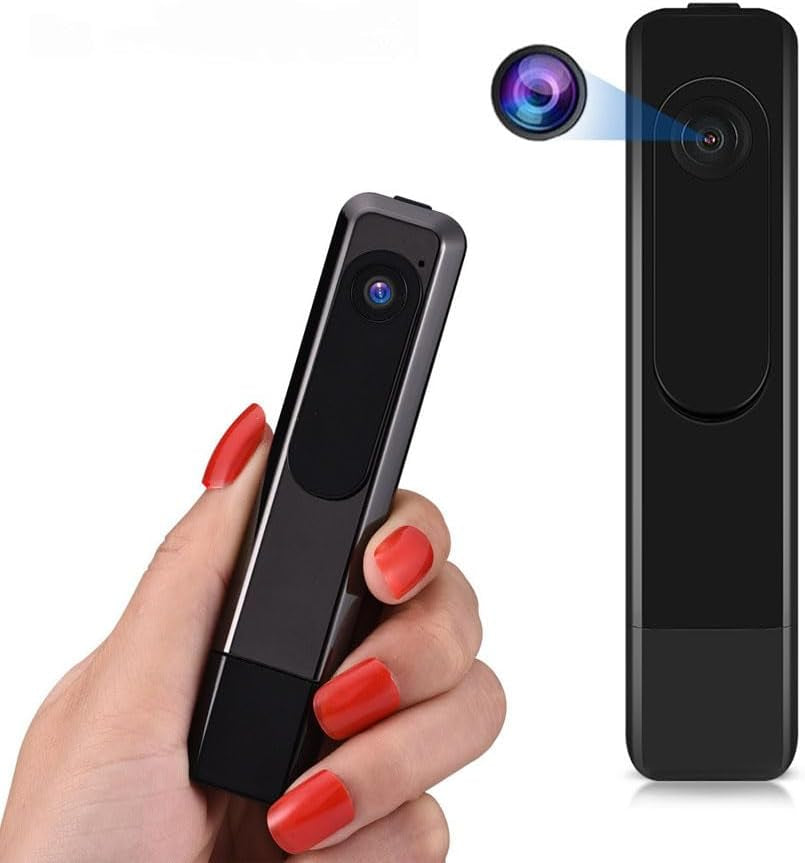 Mini Body Camera with Audio and Video Recording for Civilian Pocket Camera Portable Video Recorder Security Camera Wearable Police Cam Law Enforcement, No Wifi and App Needed