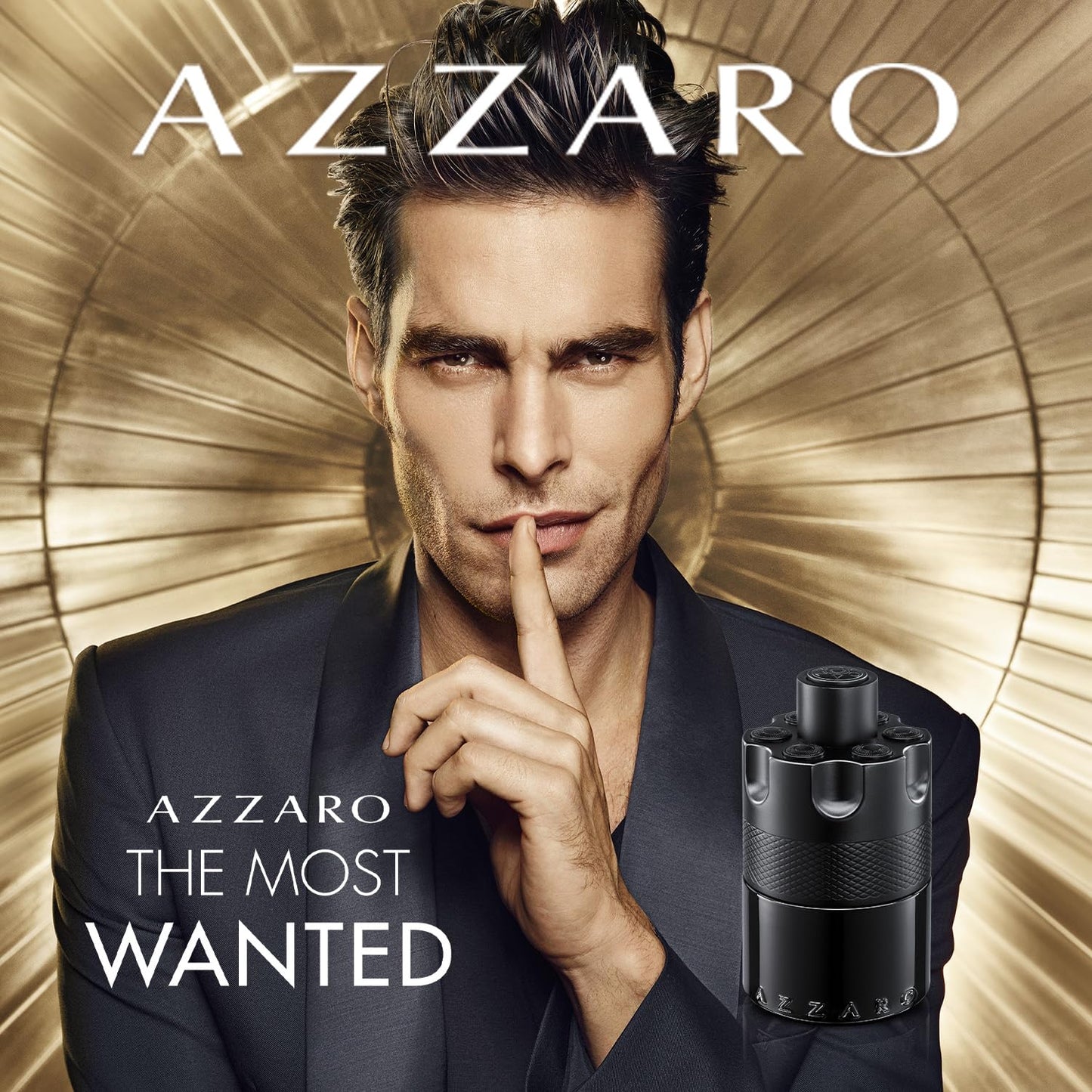 Most Wanted Intense Eau De Parfum - Woody and Seductive Men's Fragrance - Fougère, Ambery, and Spicy Notes for Date Night - Long-Lasting Luxury Perfume for Men