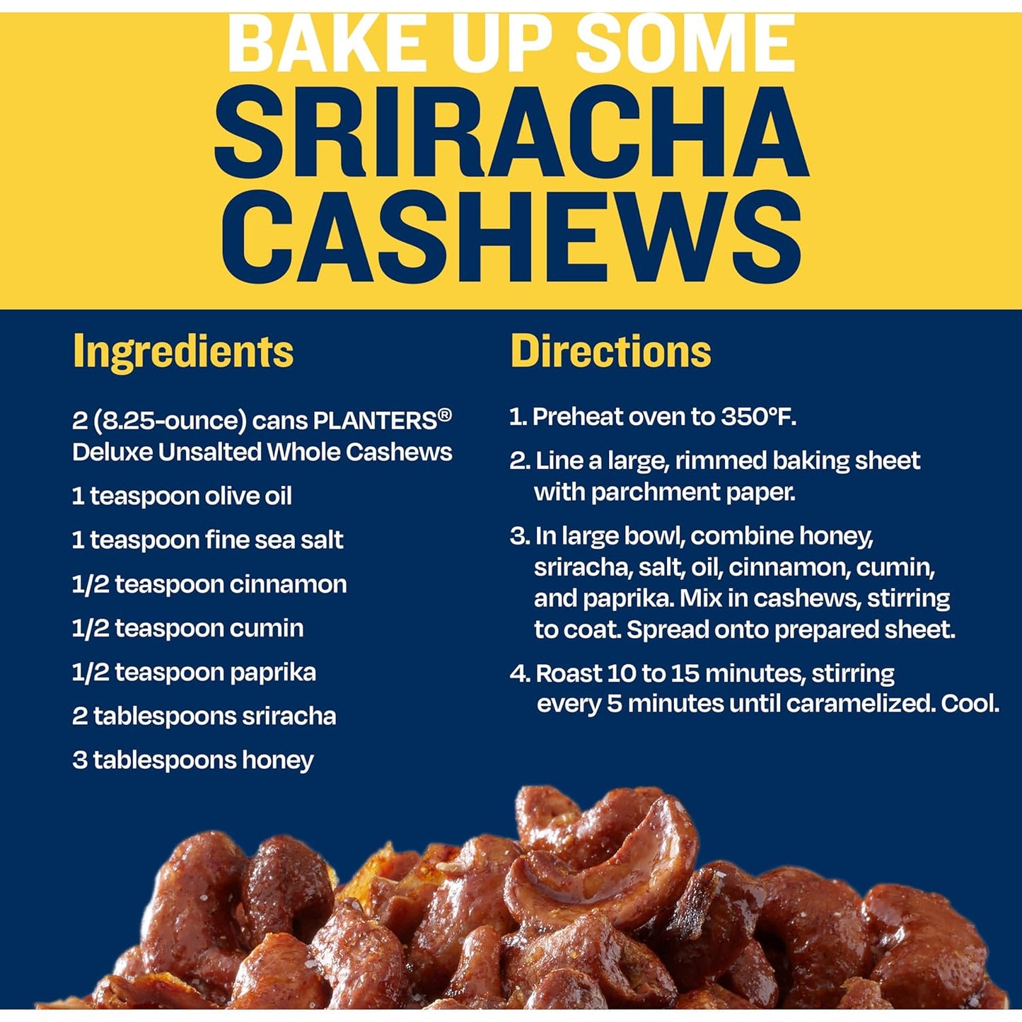 Unsalted Premium Cashews, 26 OZ